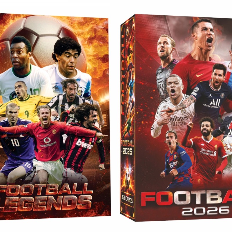 Aamango Football Trump Cards - Combo Pack (Current + Legends)