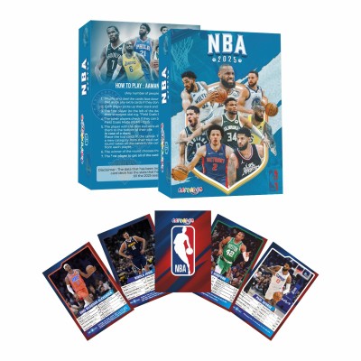 🏀 Aamango NBA Trump Cards – NBA Stars (2025 Edition)