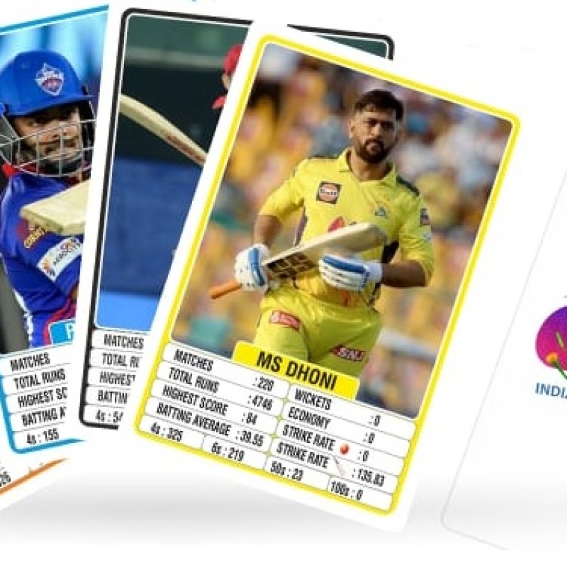 Aamango IPL Cricket Trump Card - POST 2021 IPL Edition